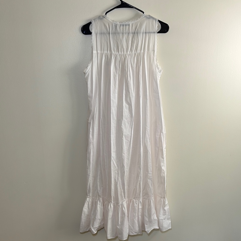 Charter Club Cream Lace Detail Chemise - Picture 3 of 6
